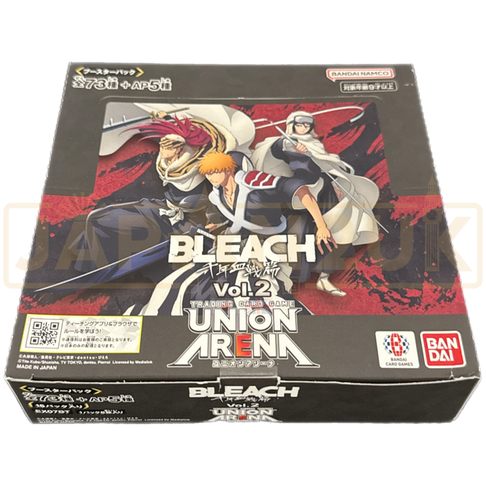 bleach vol 2 booster box Union Arena BLEACH Millennium Blood War Vol. 2 EX07BT Japanese Booster — Japan2UK