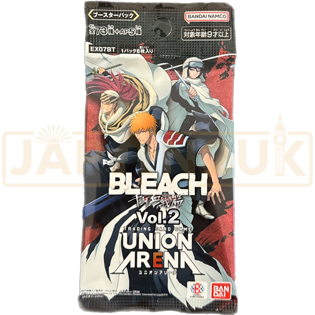 Union Arena BLEACH Millennium Blood War Vol. 2 EX07BT Japanese Booster Japan2UK Union Arena BLEACH Millennium Blood War Vol. 2 EX07BT Japanese Booster Japan2UK