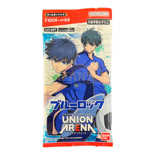 Union Arena Blue Lock UA12BT Japanese Booster Pack