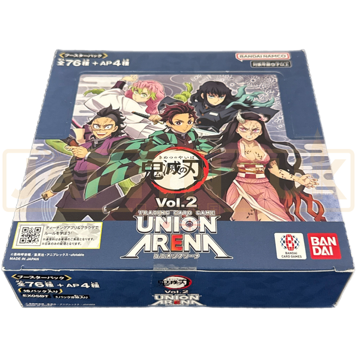 Union Arena Demon Slayer Vol 2 EX05BT Japanese Booster Box — Japan2UK Union Arena Demon Slayer Vol 2 EX05BT Japanese Booster Box — Japan2UK