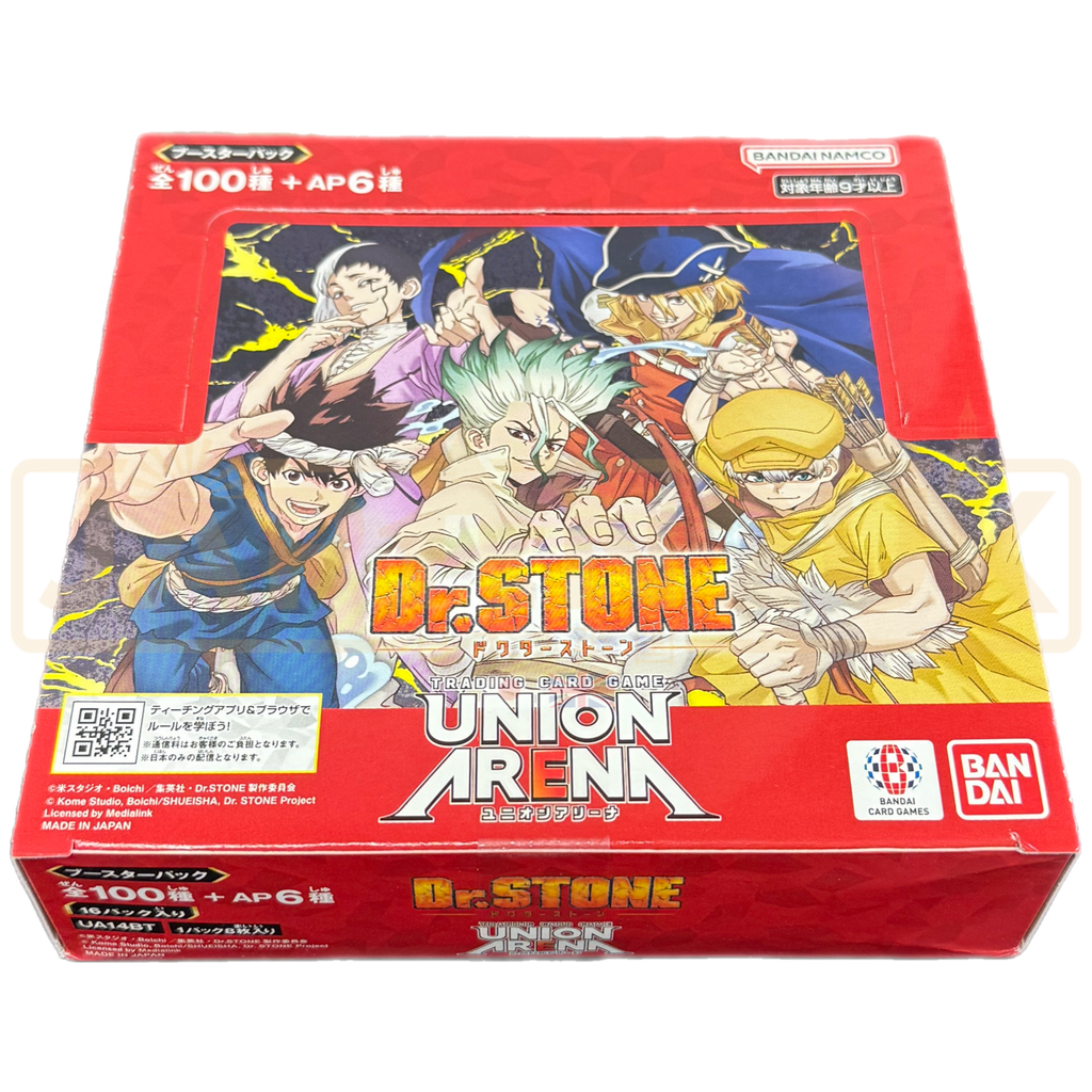 新品 UNION ARENA Dr.STONE ドクター・ストーン box Union Arena Dr. Stone UA14BT Japanese Booster Box — Japan2UK