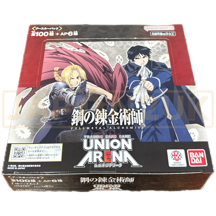 Union Arena Fullmetal Alchemist UA37BT Japanese Booster Box Union Arena Fullmetal Alchemist UA37BT Japanese Booster Box