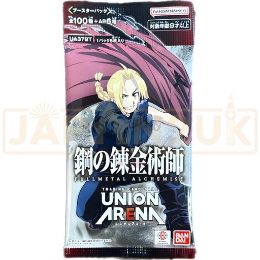 Union Arena Fullmetal Alchemist UA37BT Japanese Booster Pack