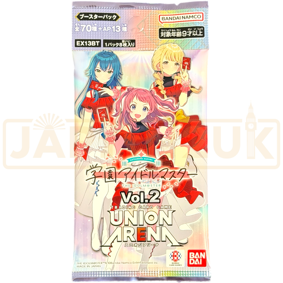 Union Arena Gakuen Idolmaster Vol. 2 EX13BT Japanese Booster Pack
