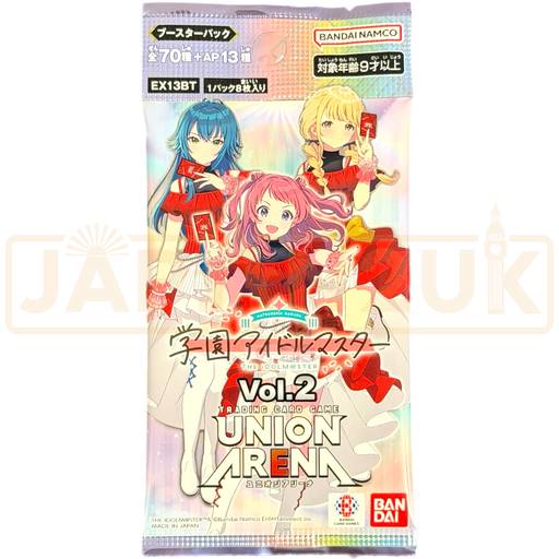 Union Arena Gakuen Idolmaster Vol. 2 EX13BT Japanese Booster Pack