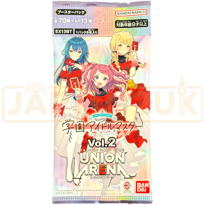 Union Arena Gakuen Idolmaster Vol. 2 EX13BT Japanese Booster Pack