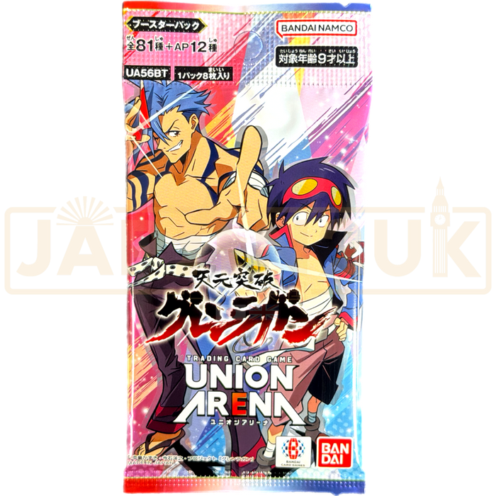 Union Arena Gurren Lagann UA56BT Japanese Booster Pack