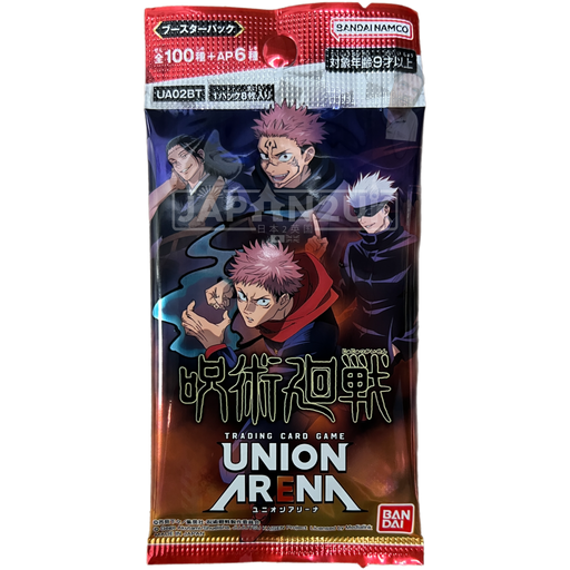 Union Arena Jujutsu Kaisen UA02BT Japanese Booster Pack
