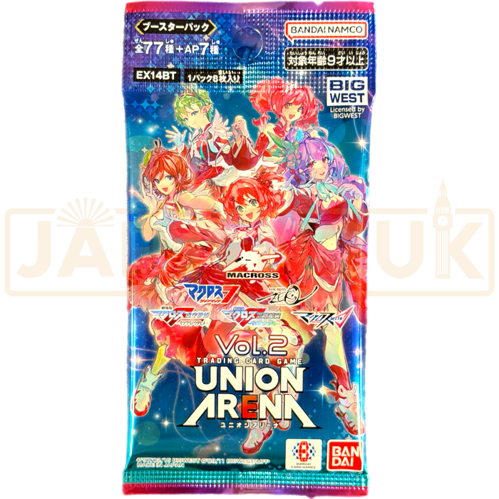 Union Arena Macross Vol. 2 EX14BT Japanese Booster Pack