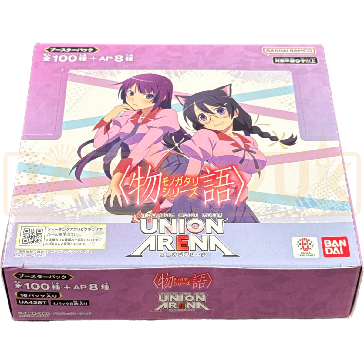 build divide monogatari booster box Union Arena Series UA42BT Japanese — Japan2UK Écarlate et Violet Color:Orchid and dive into the The Most Expensive Rotom