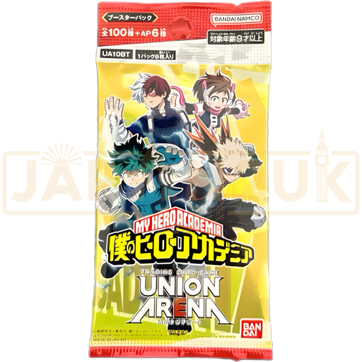 Union Arena My Hero Academia UA10BT Japanese Booster Pack