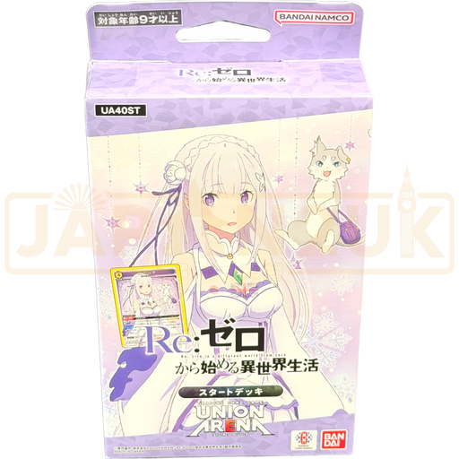 Union Arena Re: Life In A Different World From Zero UA40ST Japanese Starter Deck