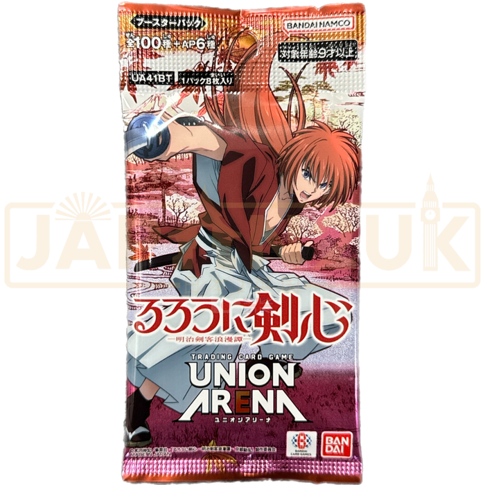 Union Arena Rurouni Kenshin Meiji Swordsman Romantic Story UA41BT Japanese Booster Pack