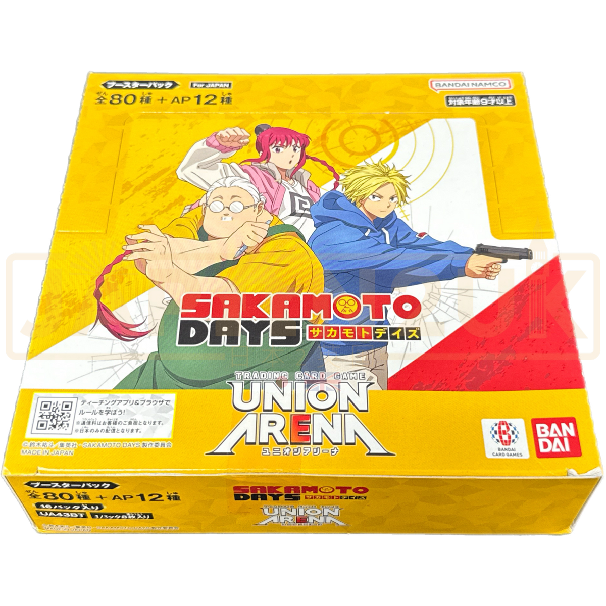 Union Arena Sakamoto Days UA43BT Japanese Booster Box — Japan2UK