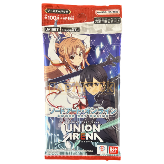 Union Arena Sword Art Online UA15BT Japanese Booster Pack Japan2UK Union Arena Sword Art Online UA15BT Japanese Booster Pack Japan2UK