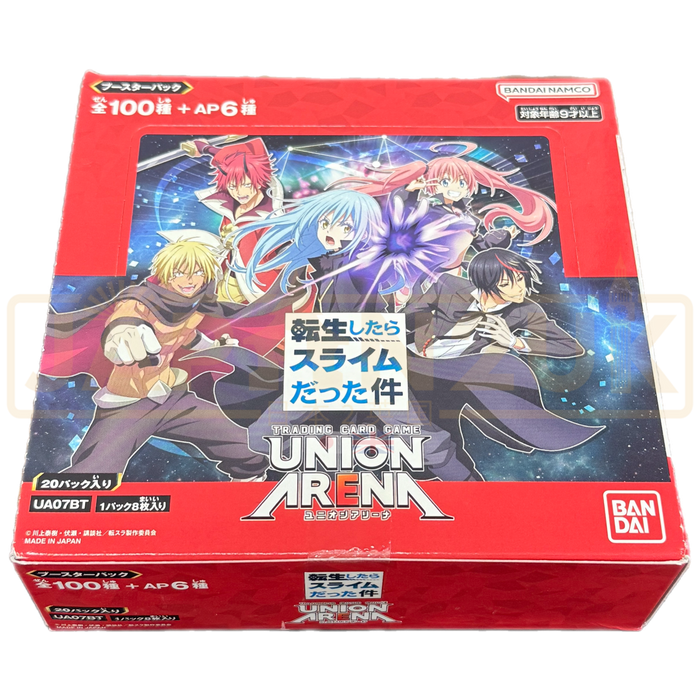 that time i got reincarnated as a slime booster box Union Arena That Time I Got Reincarnated As A Slime UA07BT Japanese Booster Box