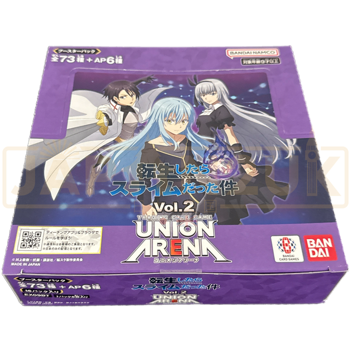 that time i got reincarnated as a slime booster box Union Arena That Time I Got Reincarnated as a Slime Vol 2 EX09BT Japanese Booster Box