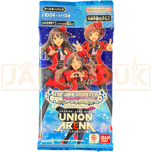 Union Arena The Idolmaster Cinderella Girls UA55BT Japanese Booster Pack