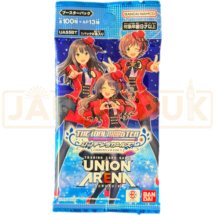 Union Arena The Idolmaster Cinderella Girls UA55BT Japanese Booster Pack