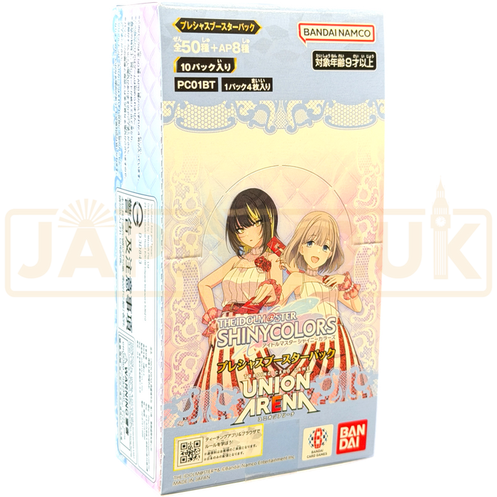 Union Arena The Idolmaster Shiny Colors PC01BT Japanese Precious Booster Box