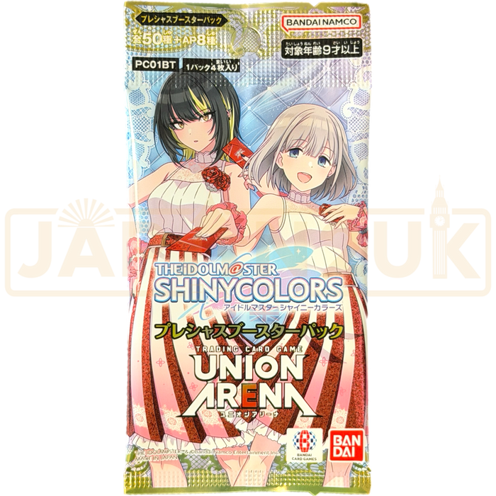 Union Arena The Idolmaster Shiny Colors PC01BT Japanese Precious Booster Pack