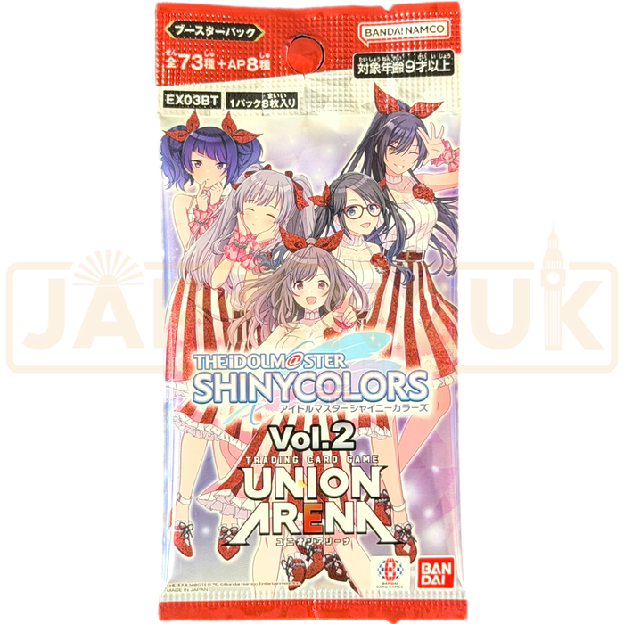 Union Arena The Idolmaster Shiny Colors Vol.2 EX03BT Japanese Booster Pack