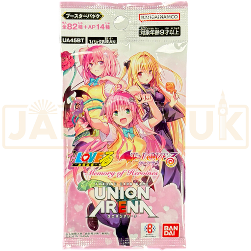 Union Arena To LOVE Ru Memory of Heroines UA45BT Japanese Booster Pack