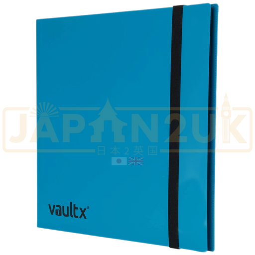 Vault X - 12-Pocket - Strap Binder - Blue