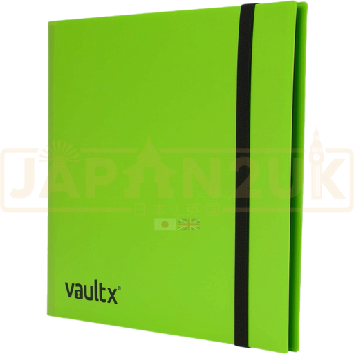 Vault X - 12-Pocket - Strap Binder - Green