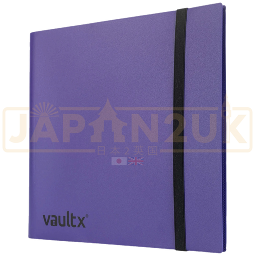 Vault X - 12-Pocket - Strap Binder - Purple