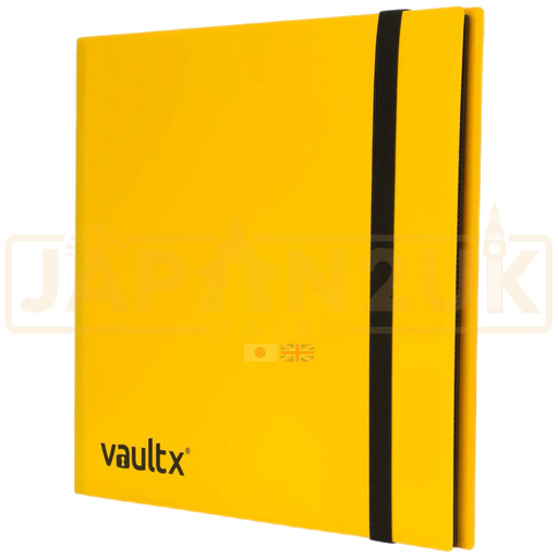 Vault X - 12-Pocket - Strap Binder - Yellow