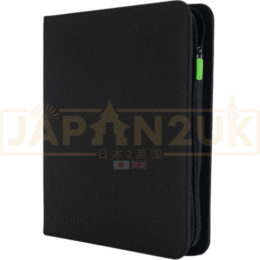 Vault X - 12-Pocket Exo-Tec® XL - Zip Binder - Black