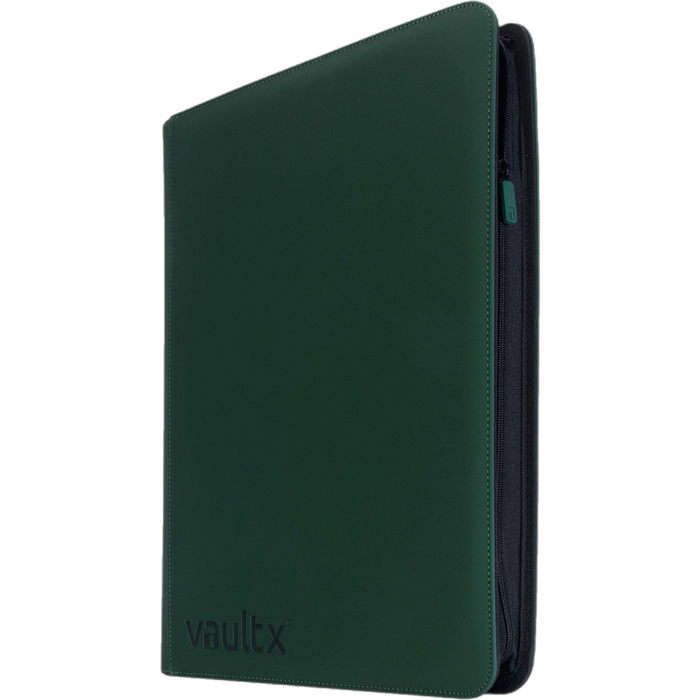 Vault X - 16-Pocket Exo-Tec® XXL - Zip Binder - Forest Green