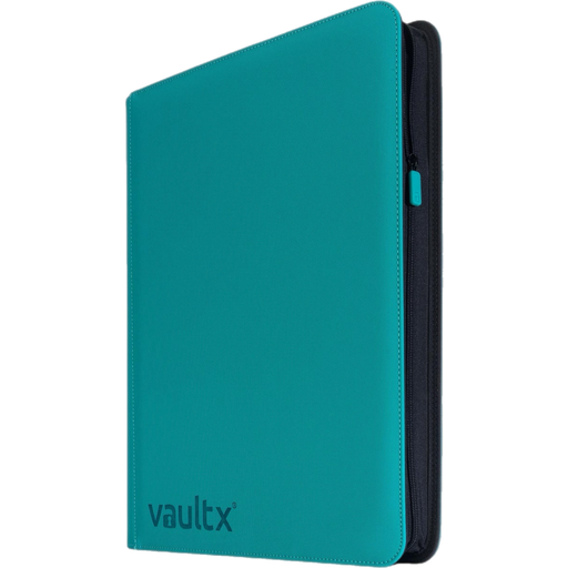 Vault X - 16-Pocket Exo-Tec® XXL - Zip Binder - Ocean Blue