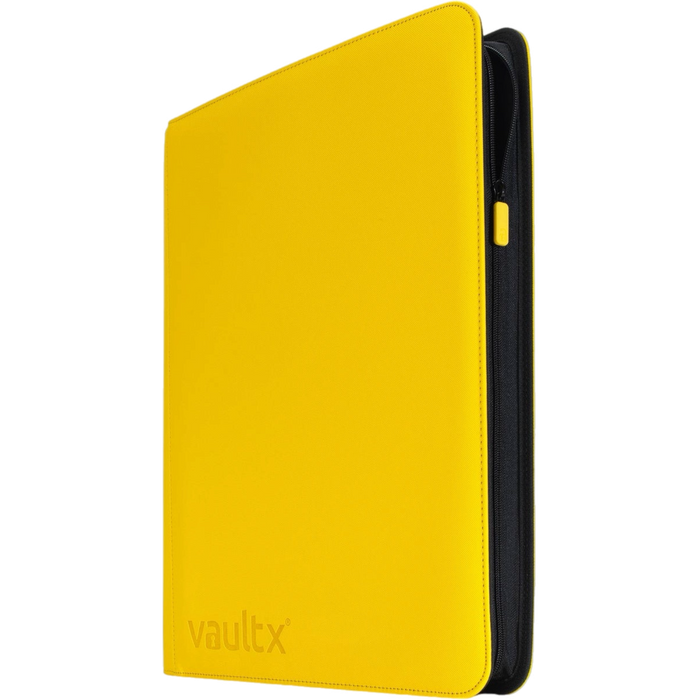 Vault X - 16-Pocket Exo-Tec® XXL - Zip Binder - Sunrise Yellow