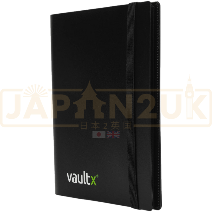 Vault X - 4-Pocket - Strap Binder - Black