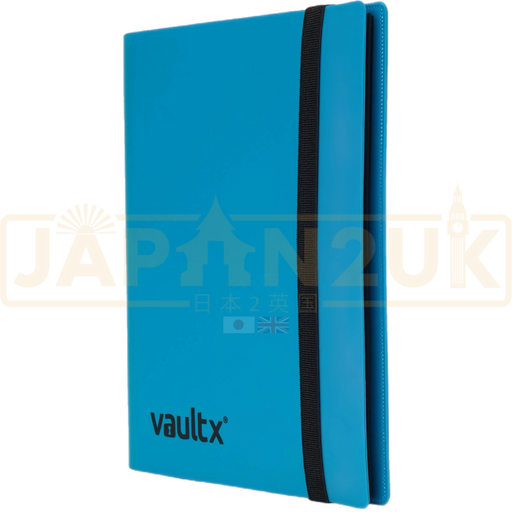 Vault X - 4-Pocket - Strap Binder - Blue
