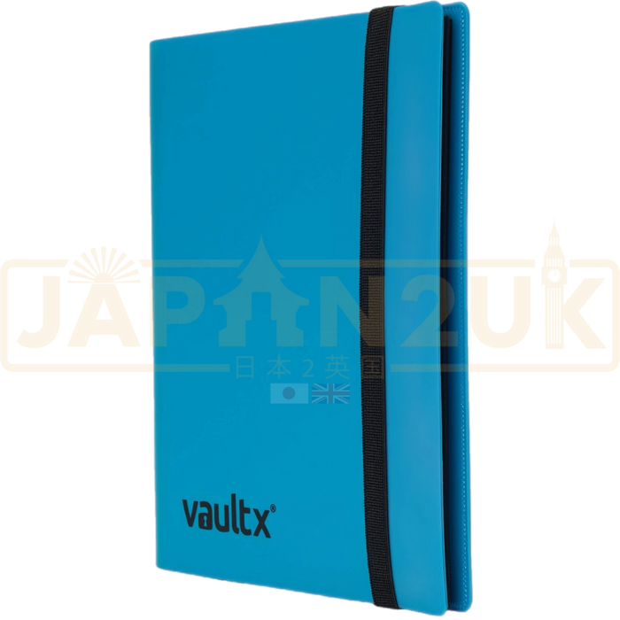 Vault X - 4-Pocket - Strap Binder - Blue