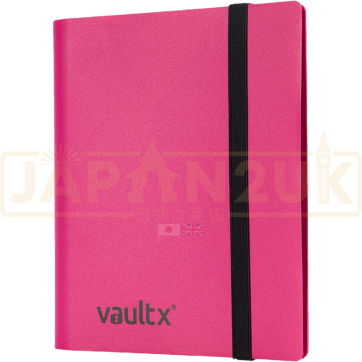 Vault X - 4-Pocket - Strap Binder - Pink