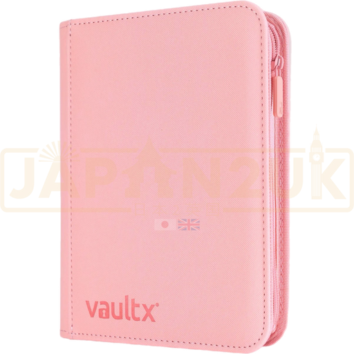Vault X - 4-Pocket Exo-Tec® - Zip Binder - Pink