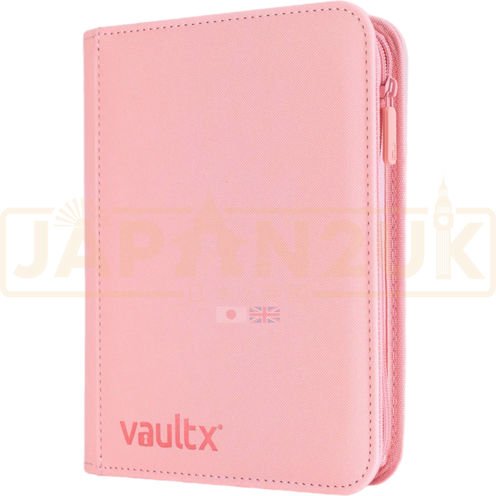 Vault X - 4-Pocket Exo-Tec® - Zip Binder - Pink