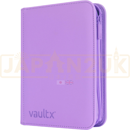 Vault X - 4-Pocket Exo-Tec® - Zip Binder - Purple