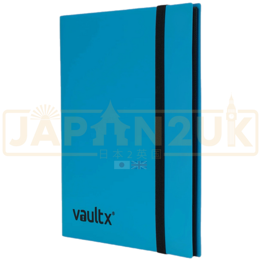 Vault X - 9-Pocket - Strap Binder - Blue