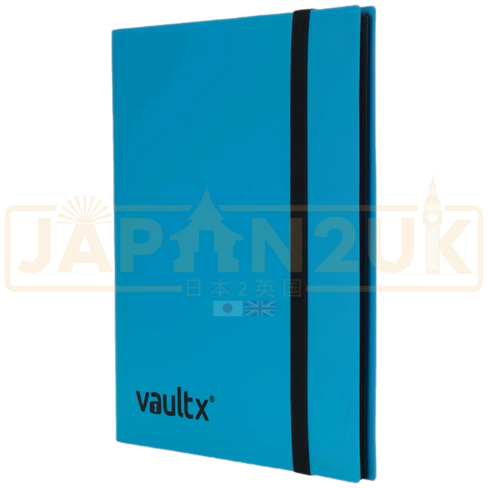 Vault X - 9-Pocket - Strap Binder - Blue