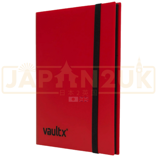 Vault X - 9-Pocket - Strap Binder - Red