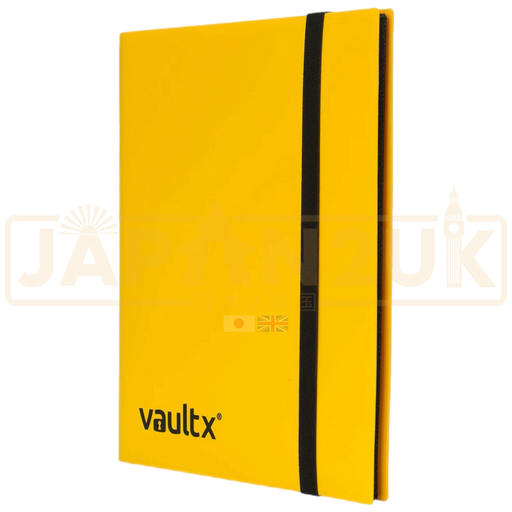 Vault X - 9-Pocket - Strap Binder - Yellow
