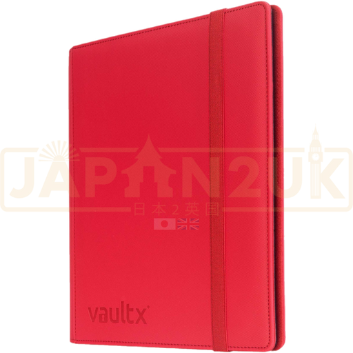 Vault X - 9-Pocket Exo-Tec® - Strap Binder - Fire Red