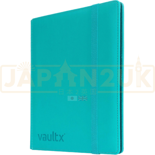 Vault X - 9-Pocket Exo-Tec® - Strap Binder - Ocean Blue