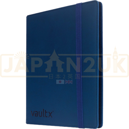 Vault X - 9-Pocket Exo-Tec® - Strap Binder - Royal Blue