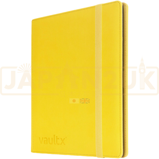Vault X - 9-Pocket Exo-Tec® - Strap Binder - Sunrise Yellow